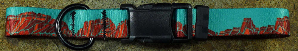 Canyon Walls Dog Collar