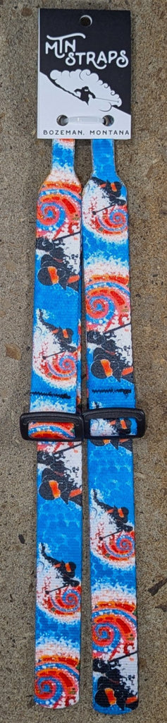 cross country pole straps Powder Ski Pole Strap – MTN Straps