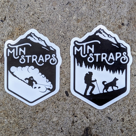 Mtn Straps Brand Badges