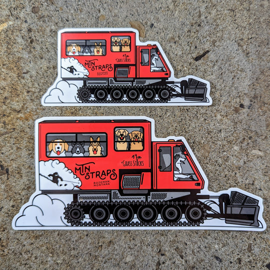 Powder Hounds Sticker