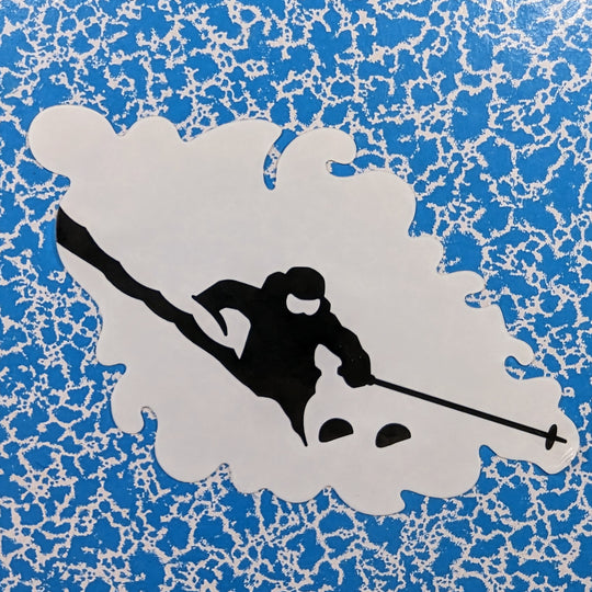 Powder Skier Sticker