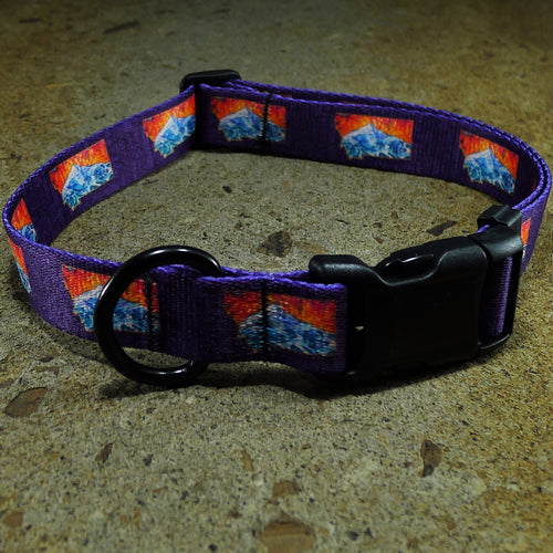 Mtn Purple Dog Collar