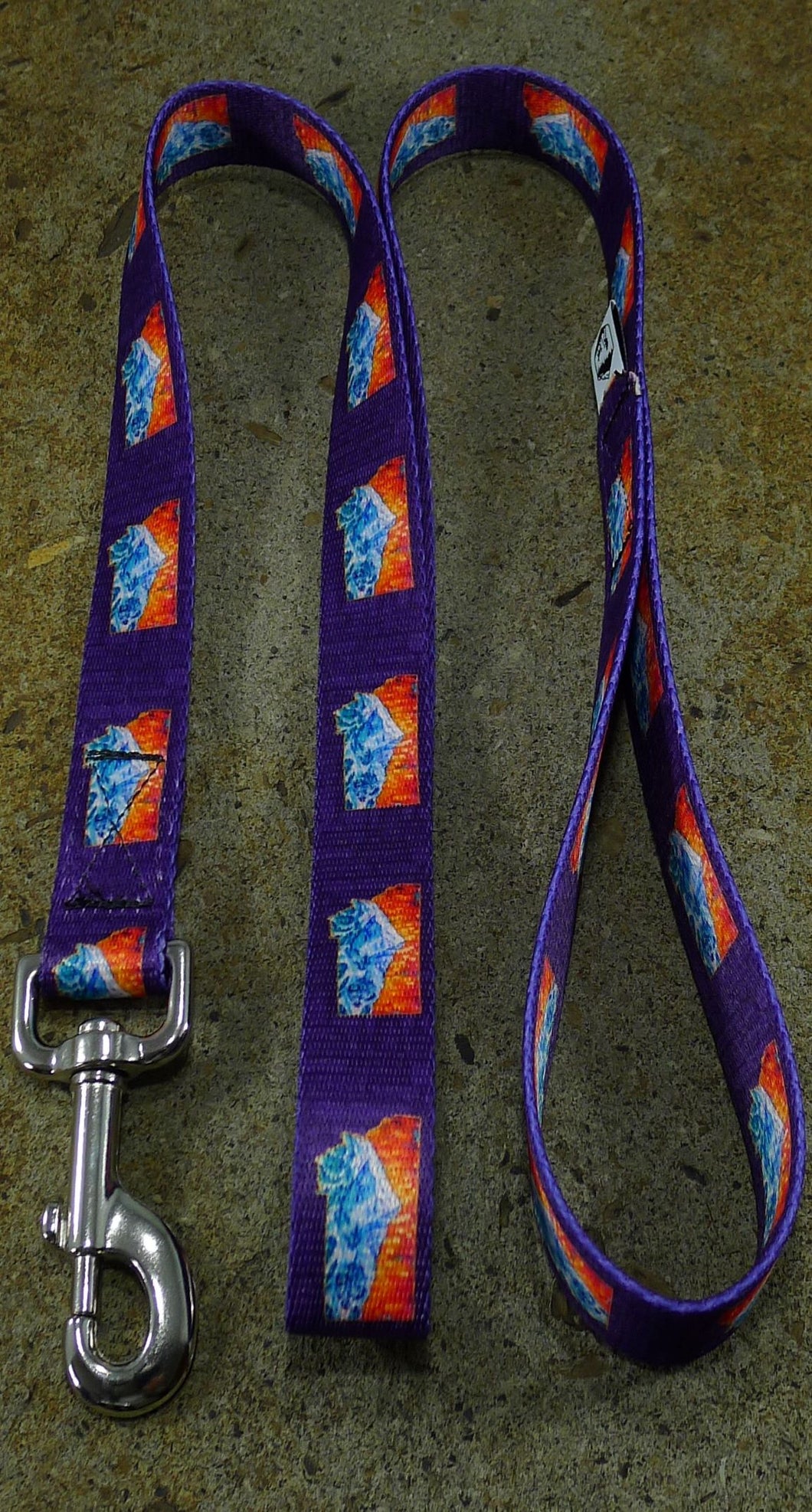 Mtn Purple Dog Leash