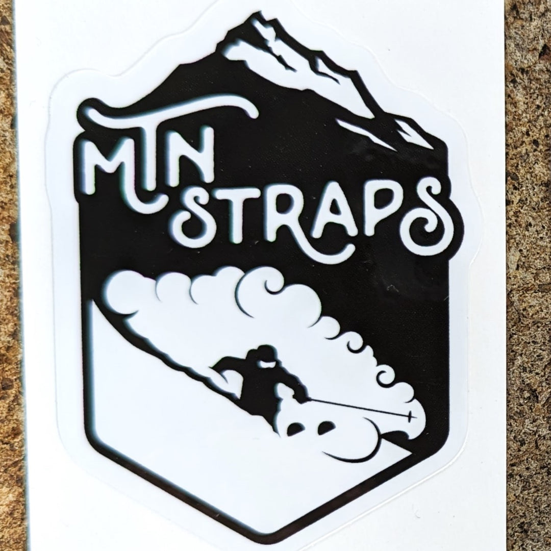 Mtn Roo Sticker Mtn Straps Brand Badge Stickers – MTN Straps